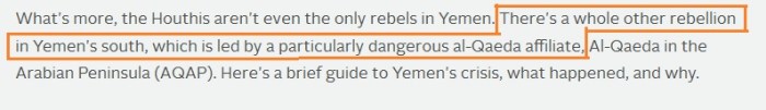 Vox discovers a new faction in Yemen.